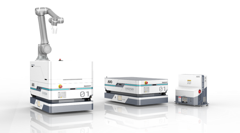 z6.com數位開發的自主式移動機器人（AMR250M），搭配全向輪並結合AI演算法、2D LiDAR、3D攝影機等技術，協助客戶實現產線全自動化